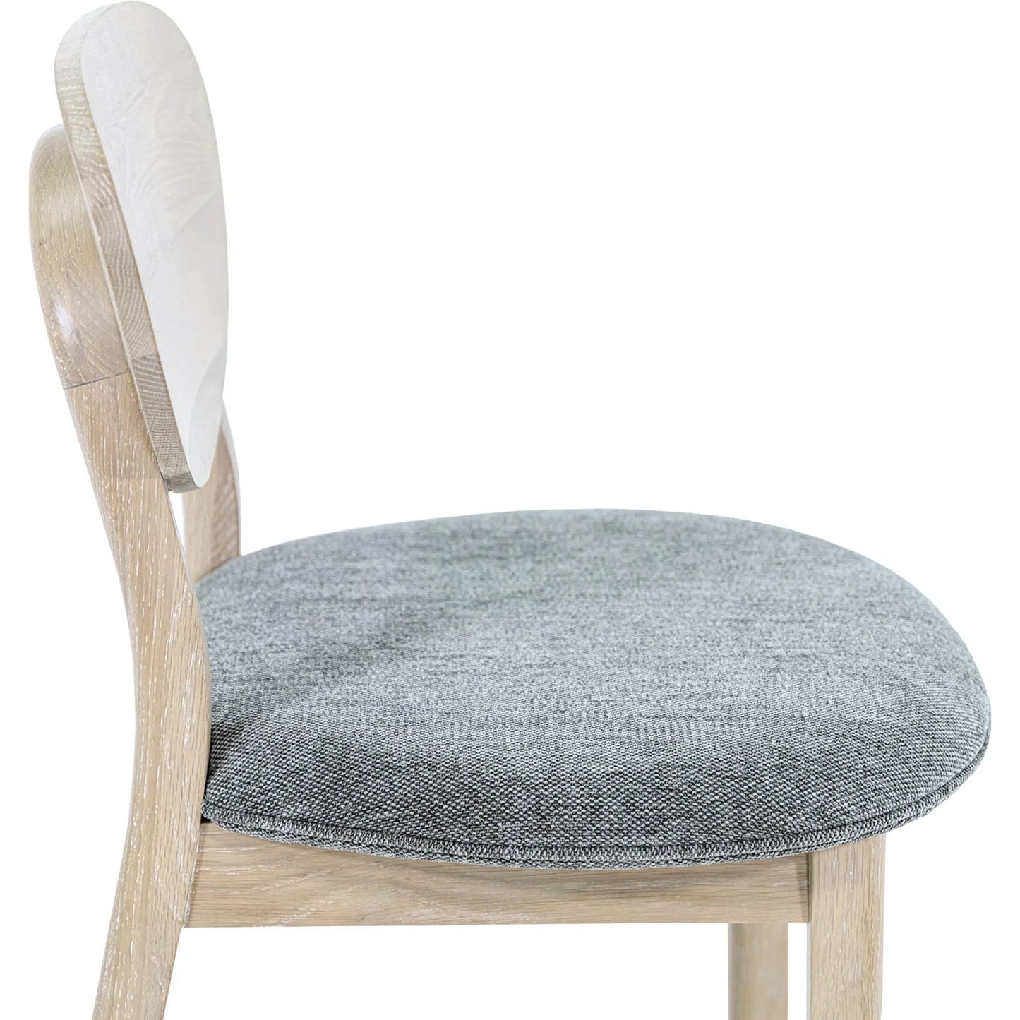 011 SI-2527553 | Closeup | Runway Dining Chair (Set of 2) by LH Imports in toffee mist and light oak. Made from polyester, oak in a unique style.