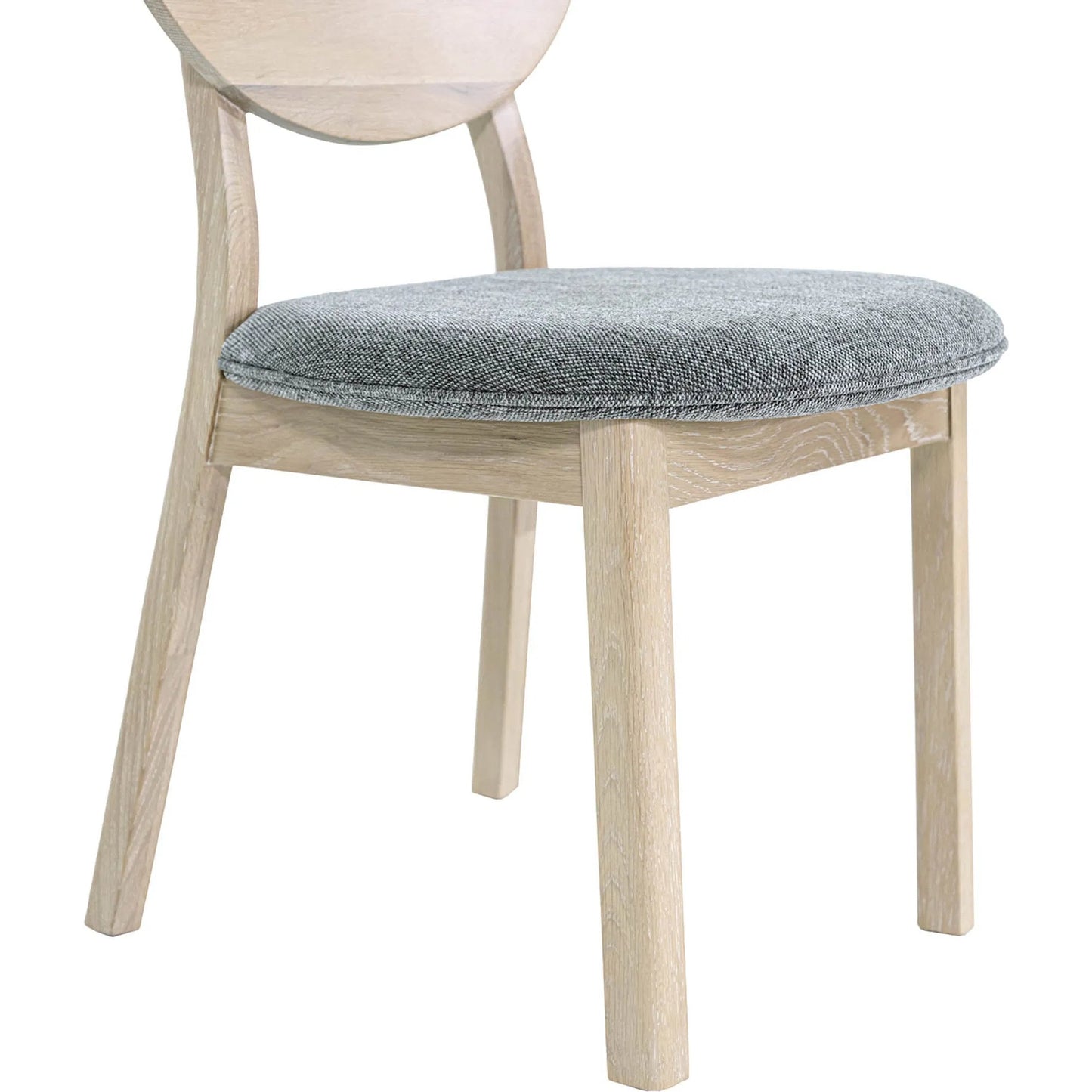 007 SI-2527553 | Closeup | Runway Dining Chair (Set of 2) by LH Imports in toffee mist and light oak. Made from polyester, oak in a unique style.