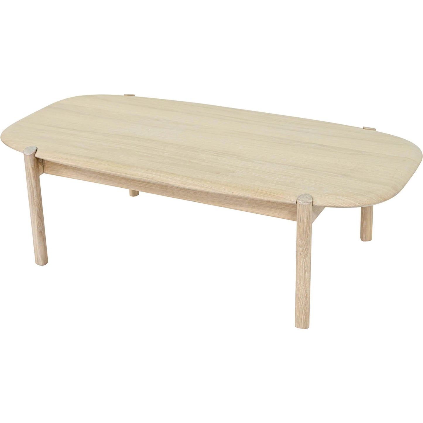 005 SI-2527554 | Additional Silo | Runway Coffee Table by LH Imports in light oak. Made from oak in a unique style.