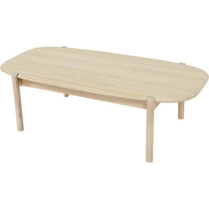Runway Coffee Table by LH Imports in light oak. Made from oak in a unique style.