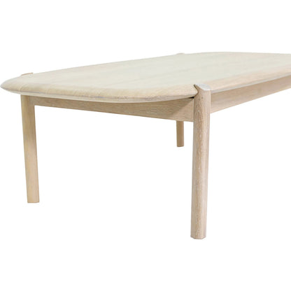Runway Coffee Table by LH Imports in light oak. Made from oak in a unique style.