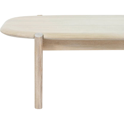 Runway Coffee Table by LH Imports in light oak. Made from oak in a unique style.