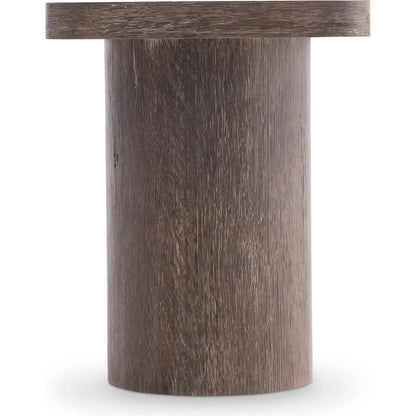 Dama Side Table by Bernhardt in brun. Made from wood in a transitional style.
