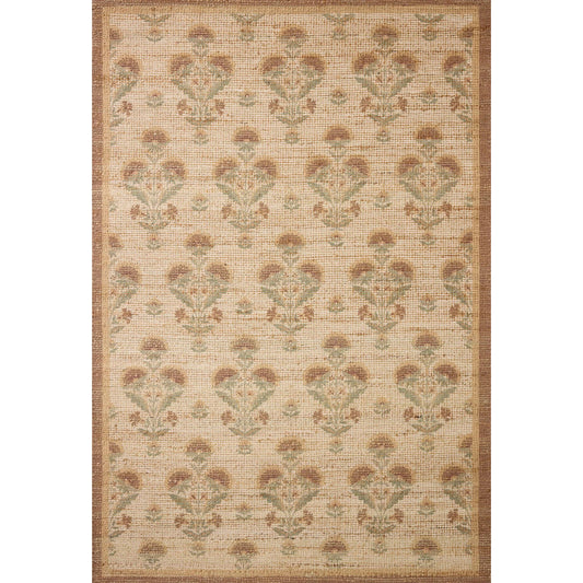 Rue RUE-01 Rug by Chris Loves Julia x Loloi. Made from polyester, jute, cotton in a unique style.