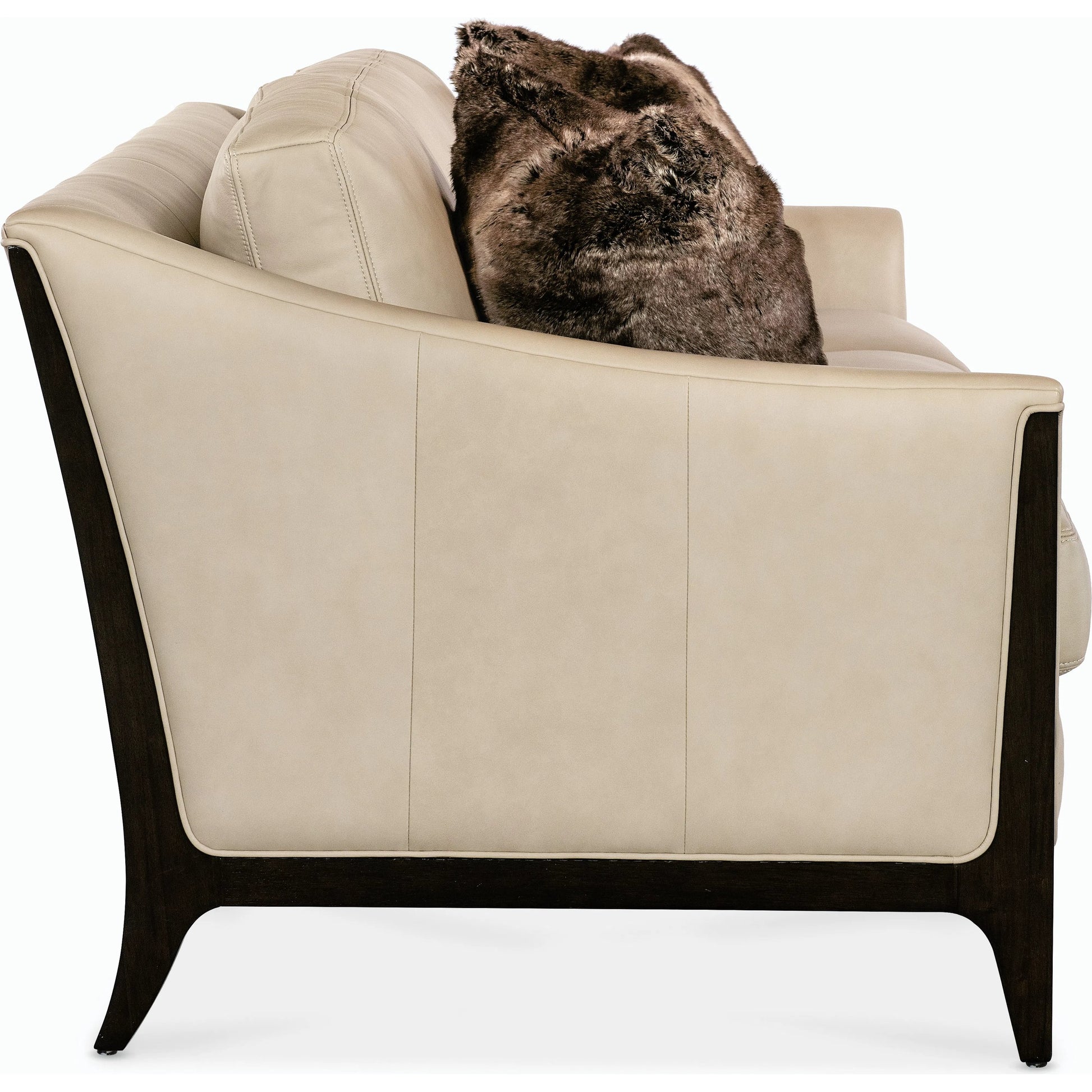 Sophia Sofa by Hooker Furniture in rich cathedral cherry. Made from unique in a modern style.
