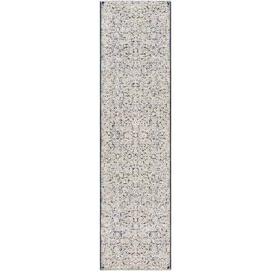Rivaldo Rug - 477185 by Livabliss in light brown, cream, light slate, black, light olive, blue. Made from face: 100% polyester, warp: 100% cotton in a unique style.