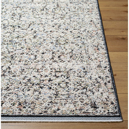 Rivaldo Rug - 477185 by Livabliss in light brown, cream, light slate, black, light olive, blue. Made from face: 100% polyester, warp: 100% cotton in a unique style.
