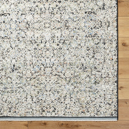 Rivaldo Rug - 477185 by Livabliss in light brown, cream, light slate, black, light olive, blue. Made from face: 100% polyester, warp: 100% cotton in a unique style