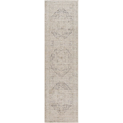 Rivaldo Rug - 496296 by Livabliss in cream, light brown, light slate, black, light olive, medium green. Made from face: 100% polyester, warp: 100% cotton in a unique style.