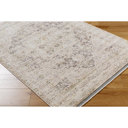 Rivaldo Rug - 496296 by Livabliss in cream, light brown, light slate, black, light olive, medium green. Made from face: 100% polyester, warp: 100% cotton in a unique style.