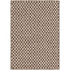 Dark Brown, Oatmeal / 2' x 3'