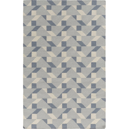 Rivington Rug - 14864 by Surya in slate, denim, ivory. Made from 100% wool in a unique style.