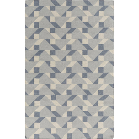 Rivington Rug - 14864 by Surya in gray, slate, ivory. Made from 100% wool in a unique style.