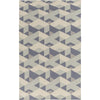 Denim, Light Sage, Ivory, Medium Gray / 2' x 3'