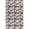 Charcoal, Light Slate, Gray, Ivory / 2' x 3'