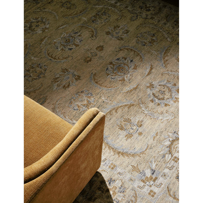 Revival Rug - 482024 by Surya in beige, ivory, gold, light gray, taupe. Made from face: 100% wool, warp: 100% cotton in a unique style.