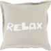 Relax Pillow - 24485 by Surya. Made from 100% linen in a modern style.