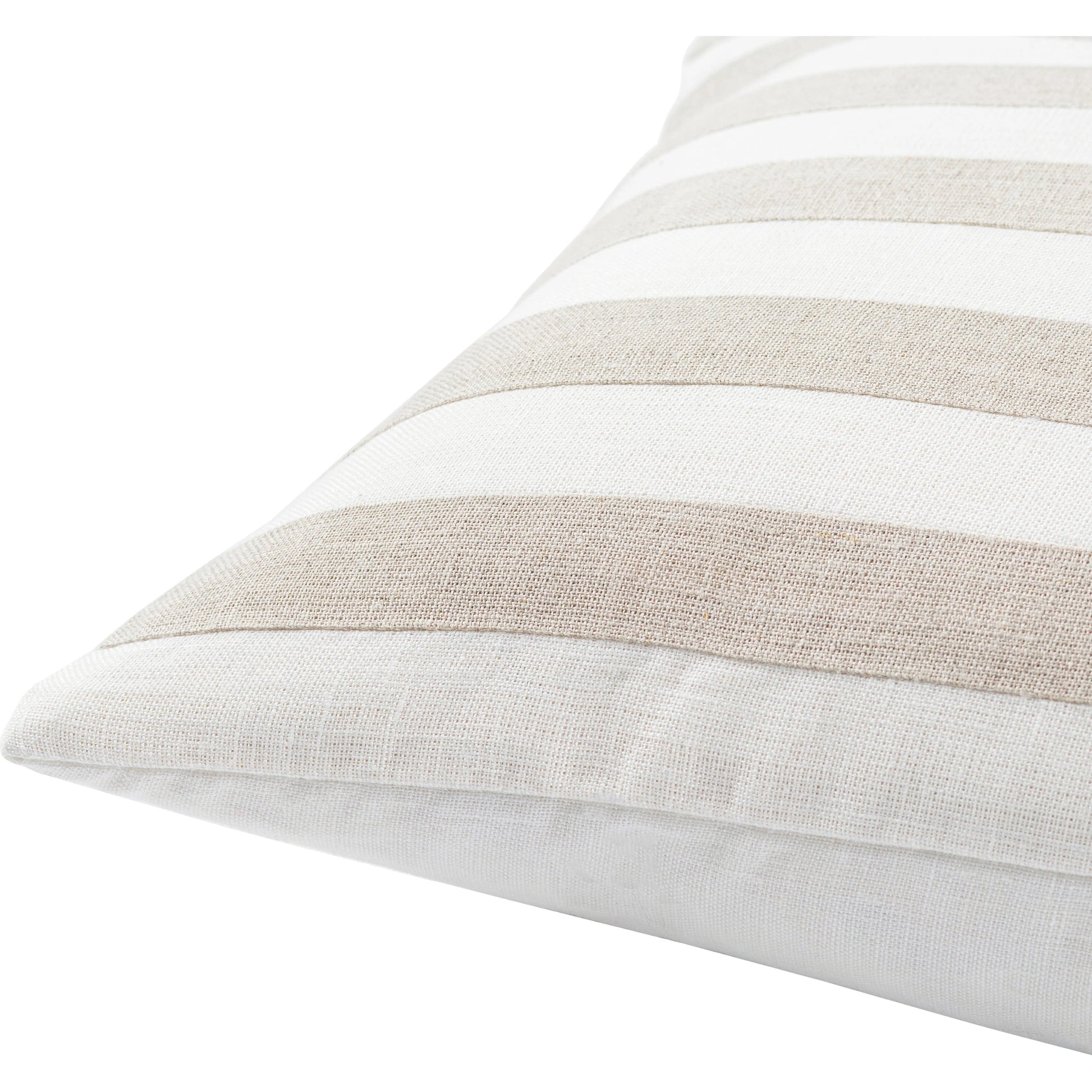 Roxbury Pillow - 7886 by Surya in cream, light beige. Made from 100% linen in a unique style.