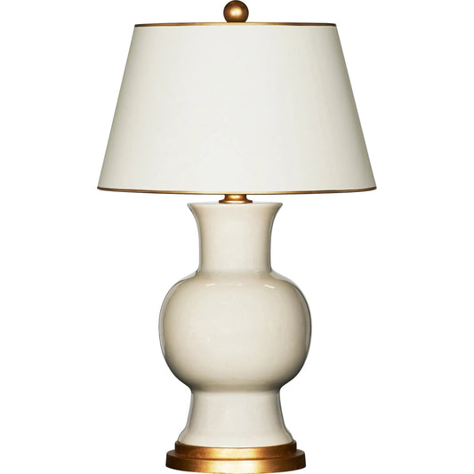 Juliette Gray Lamp by Bradburn Home. Made from ceramic in a unique style.