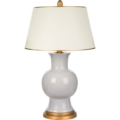 Juliette Lavender Lamp by Bradburn Home. Made from ceramic in a modern style.