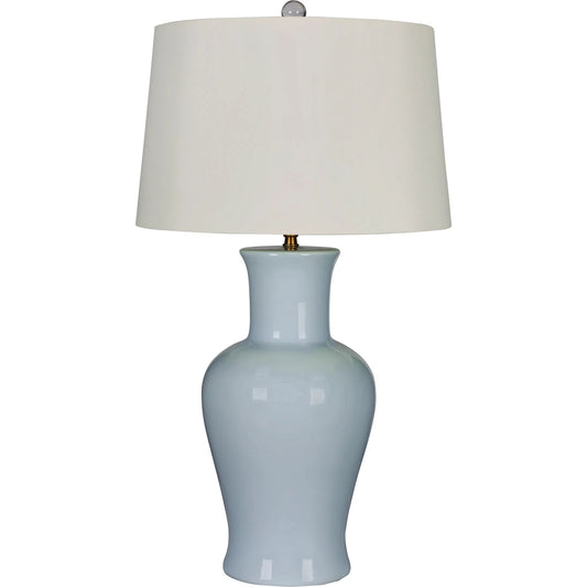 Amelie Blue Limited Lamp by Bradburn Home. Made from ceramic in a unique style.