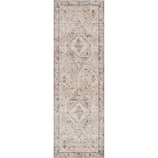 Arya Rug - 30715 by Livabliss in medium gray, blue. Made from 70% polyester, 30% viscose in a unique style.