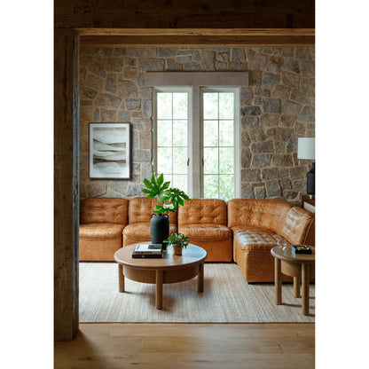 Oryan Accent Chair - 528564 by Surya in upholstery: brown, base: black and painted. Made from leather, pine, polyurethane foam, dacron in a transitional style.