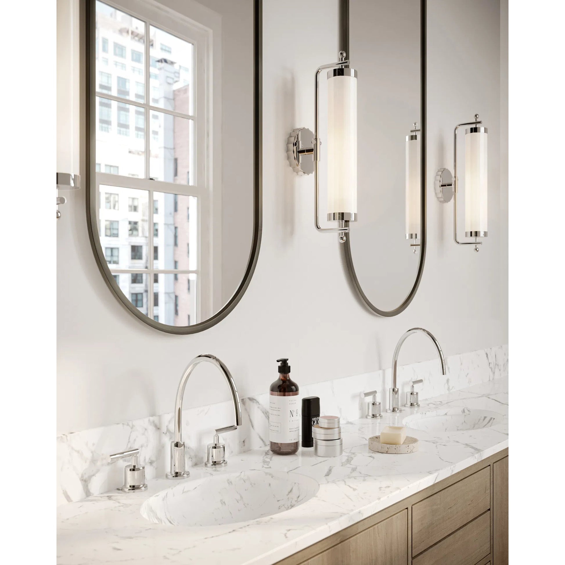 Latimer Wall Sconce by Currey and Company. Made from unique in a modern style.