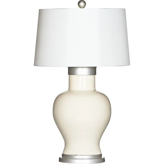 Silver Cove Lamp by Bradburn Home. Made from ceramic in a unique style.