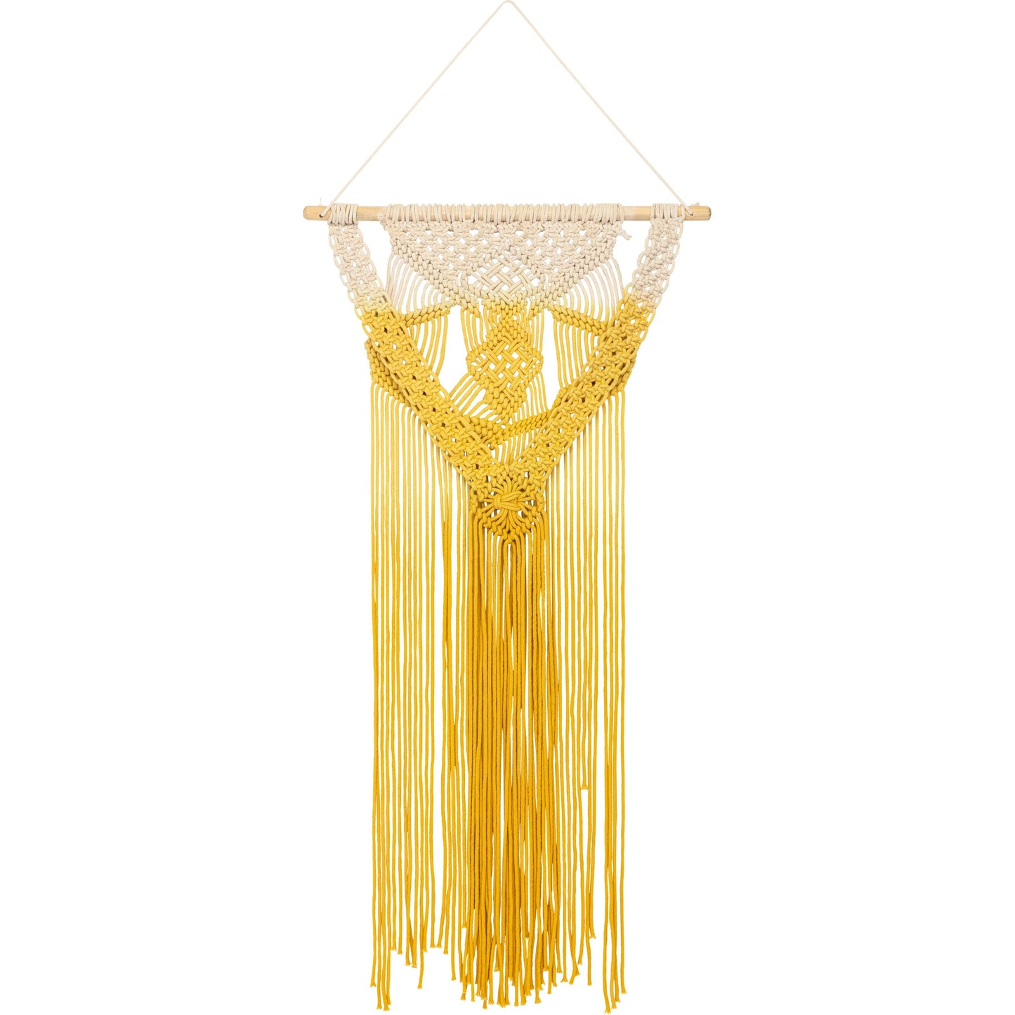 001 SI-1877495 | Primary Silo | Azra - 26193 by Surya in saffron, mustard, cream. Made from 100% cotton, 100% wood in a eclectic & global style.