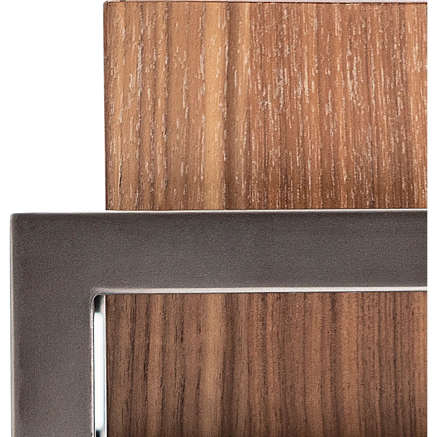 007 SI-2539260 | Closeup | Collins Cocktail Table by Bernhardt in brown. Made from wood, metal in a unique style.