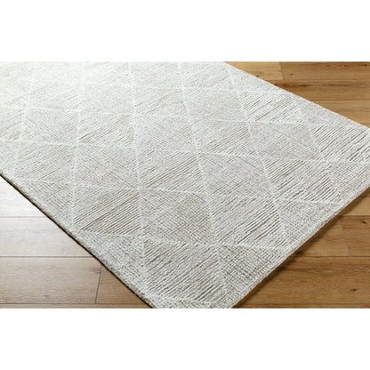 Rize Rug - 488554 by Livabliss in ivory, taupe, light gray. Made from wool in a unique style.