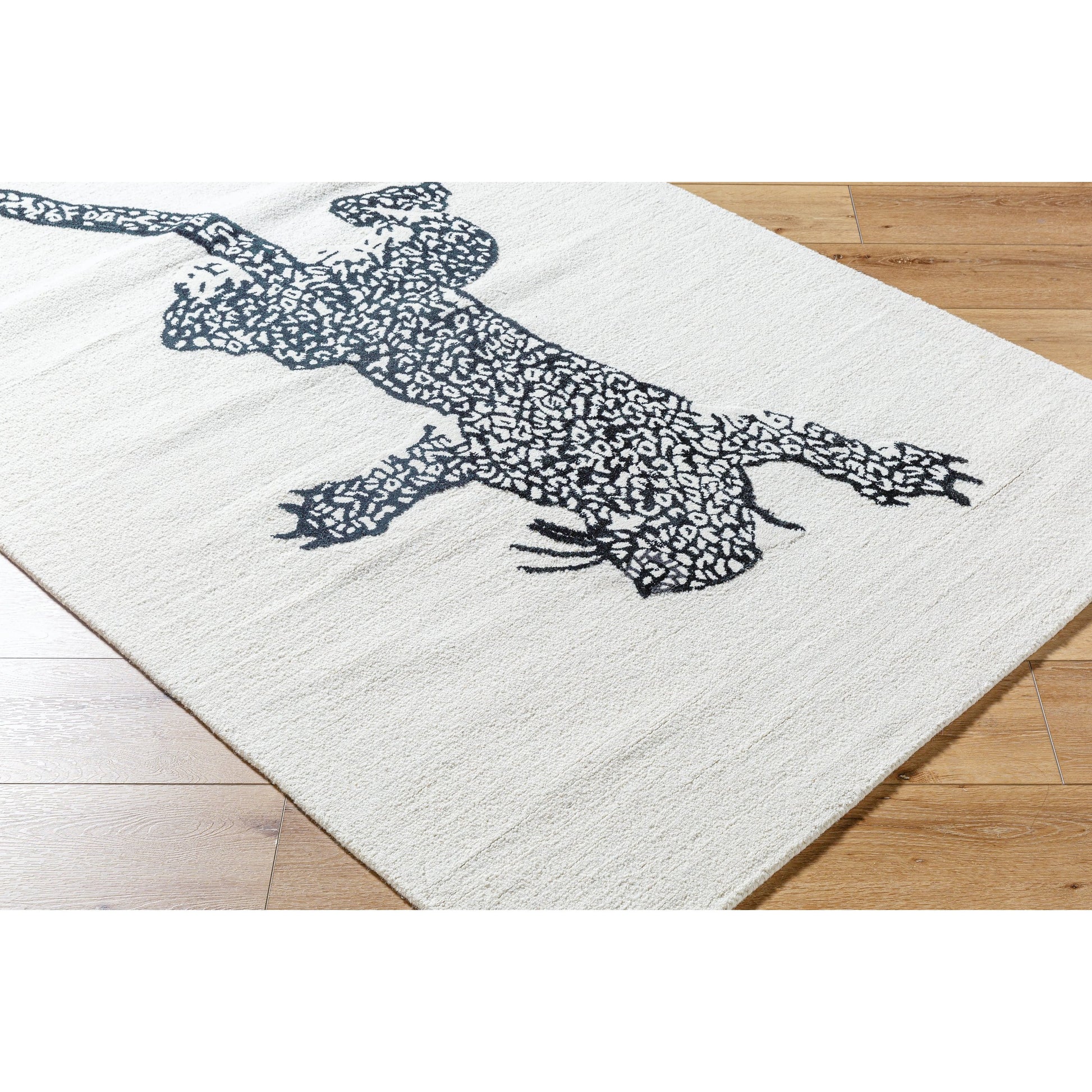 Rize Rug - 488564 by Livabliss in ivory, jet black. Made from wool in a unique style.