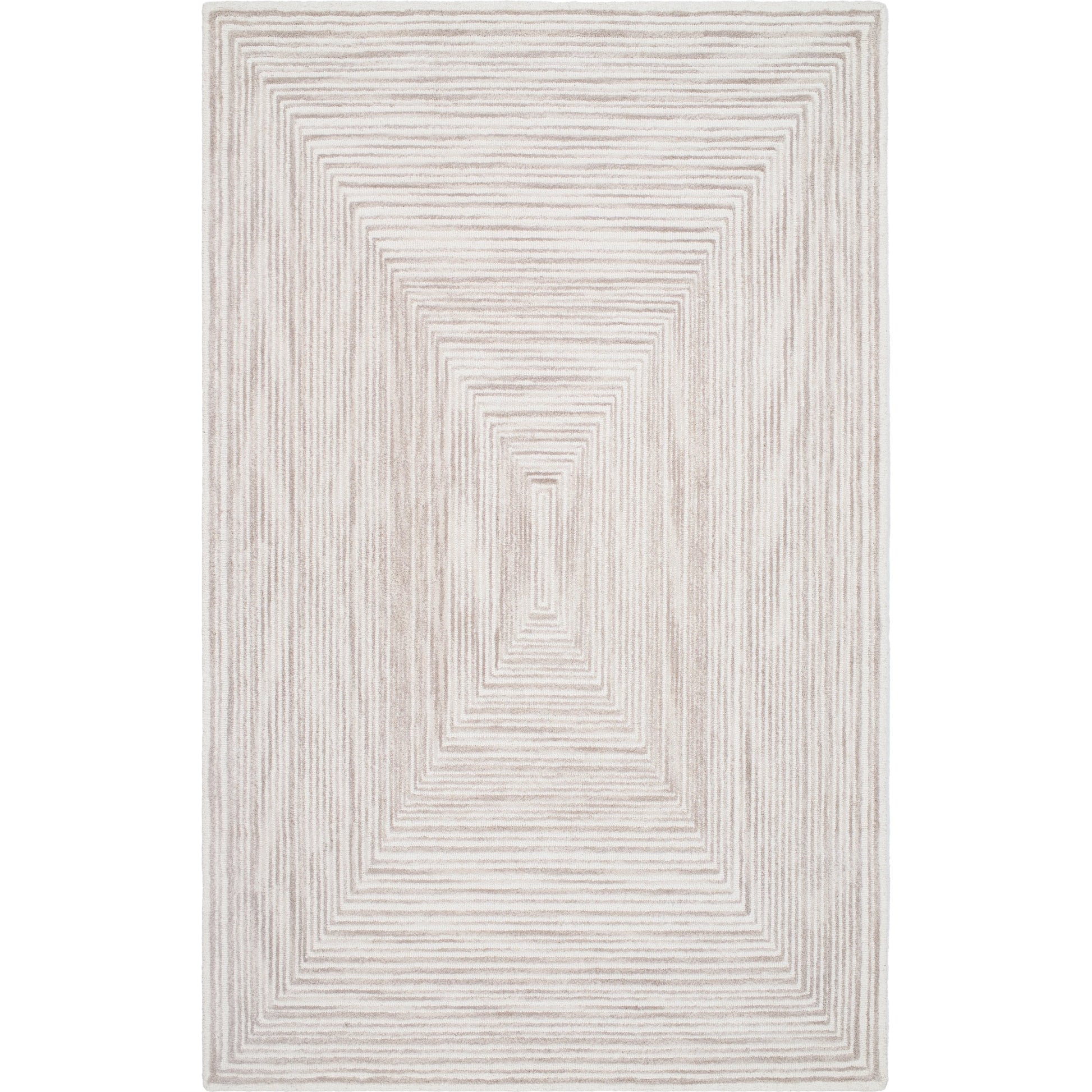Rize Rug - 488587 by Livabliss in ivory, taupe, sandstone. Made from face: 100% wool, warp: 100% cotton in a unique style.