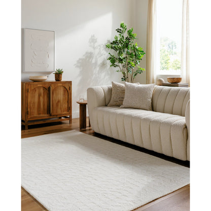 Rize Rug - 488597 by Livabliss in ivory, pearl, alabaster. Made from wool in a unique style.