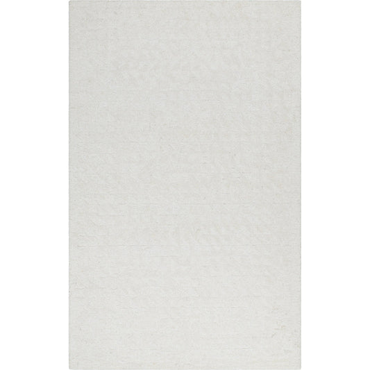 Rize Rug - 488597 by Livabliss in light silver. Made from wool in a unique style.