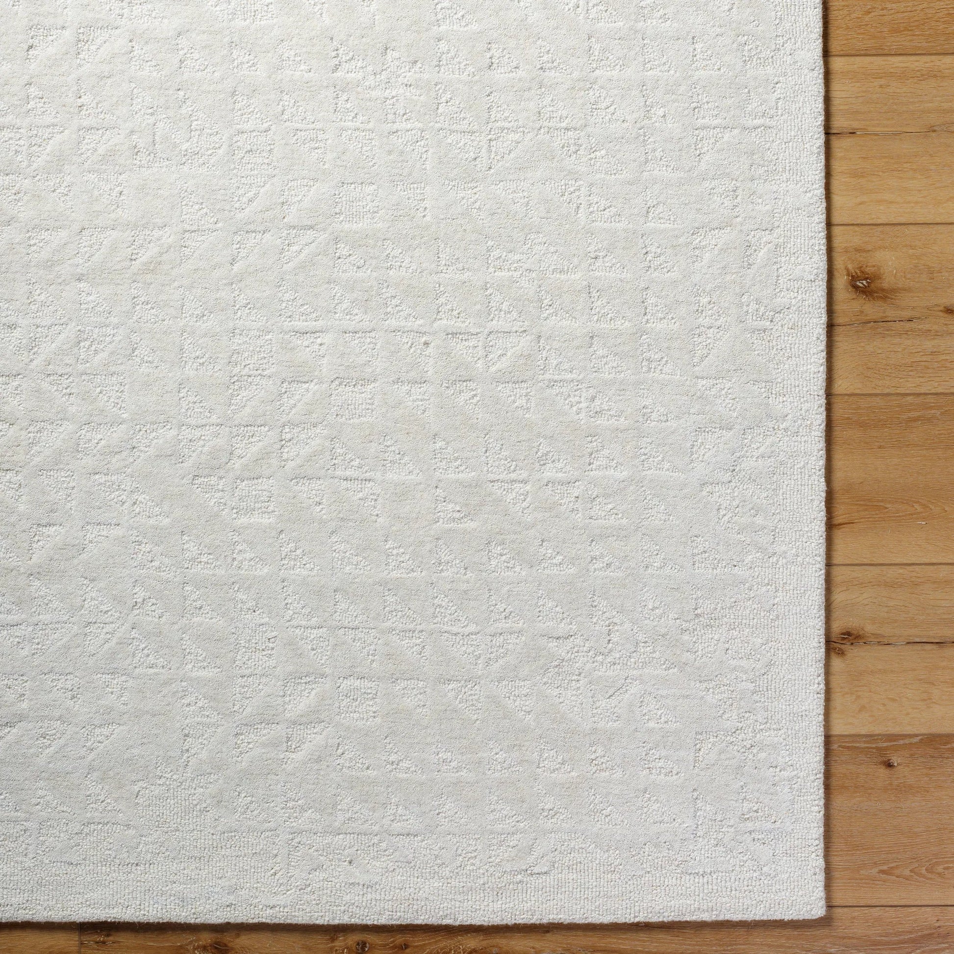 Rize Rug - 488597 by Livabliss in ivory, pearl, alabaster. Made from wool in a unique style.