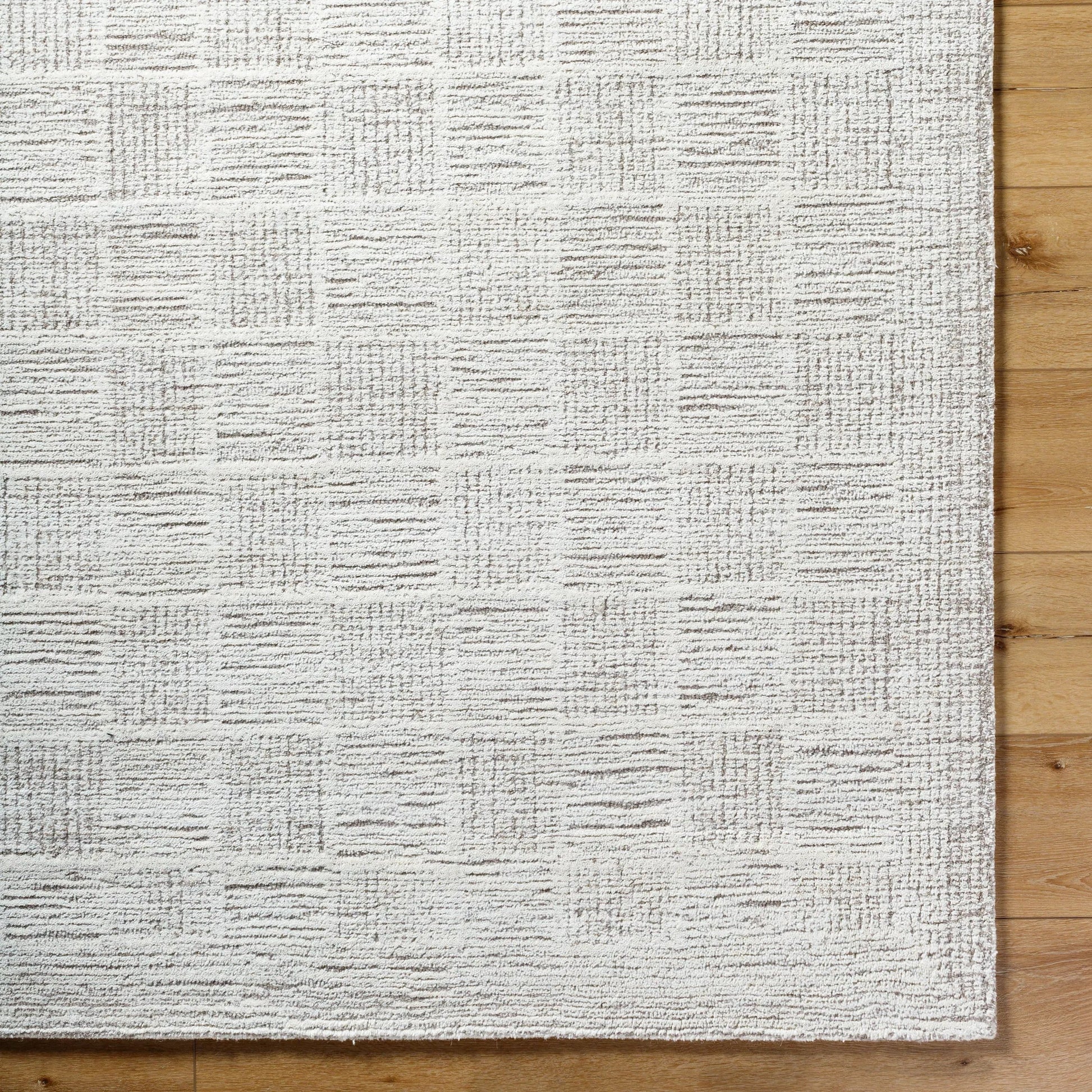 Rize Rug - 488607 by Livabliss in ivory, dove gray, ash, pearl. Made from wool in a unique style.