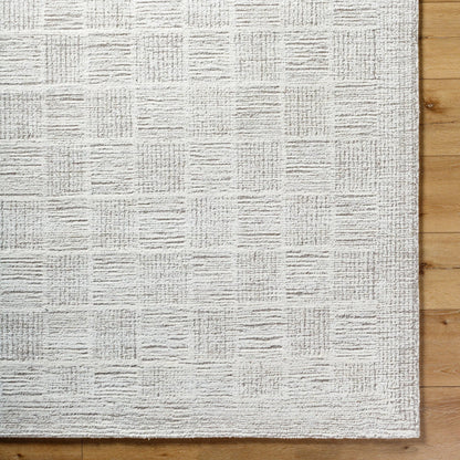 Rize Rug - 488607 by Livabliss in ivory, dove gray, ash, pearl. Made from wool in a unique style.