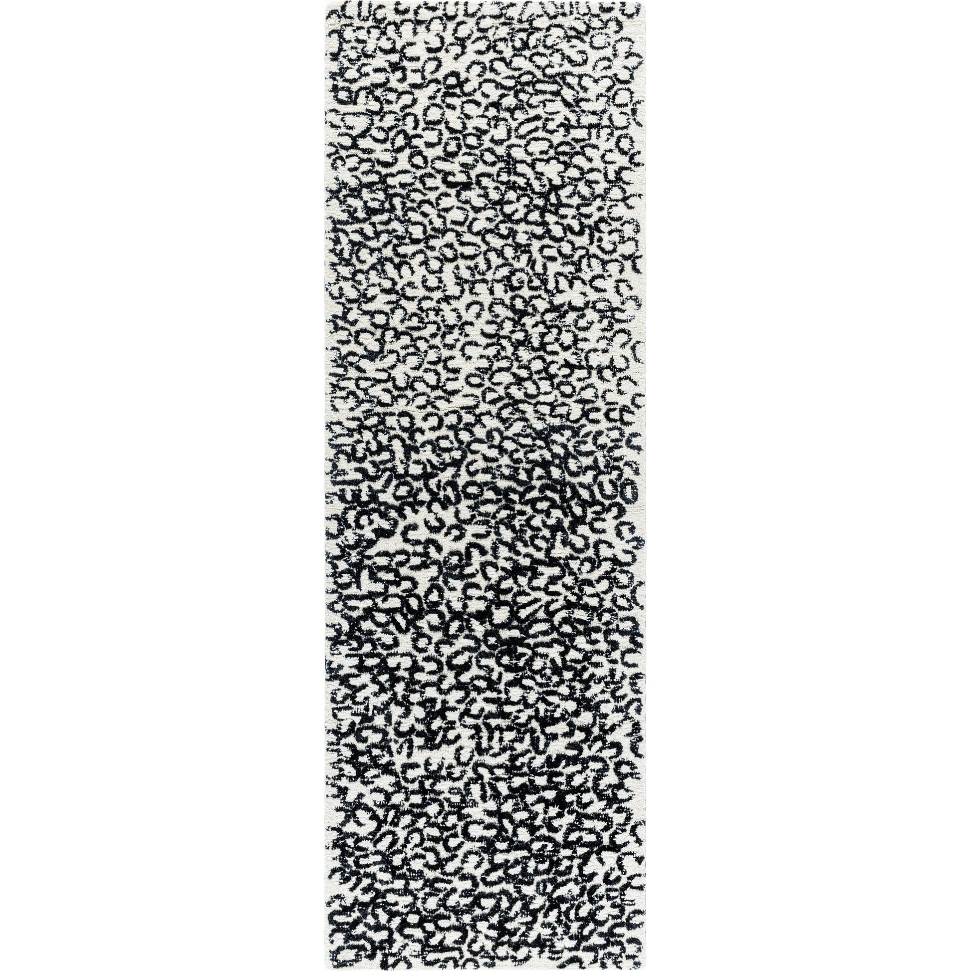 Rize Rug - 488617 by Livabliss in charcoal, ash gray, snow white. Made from wool in a unique style.