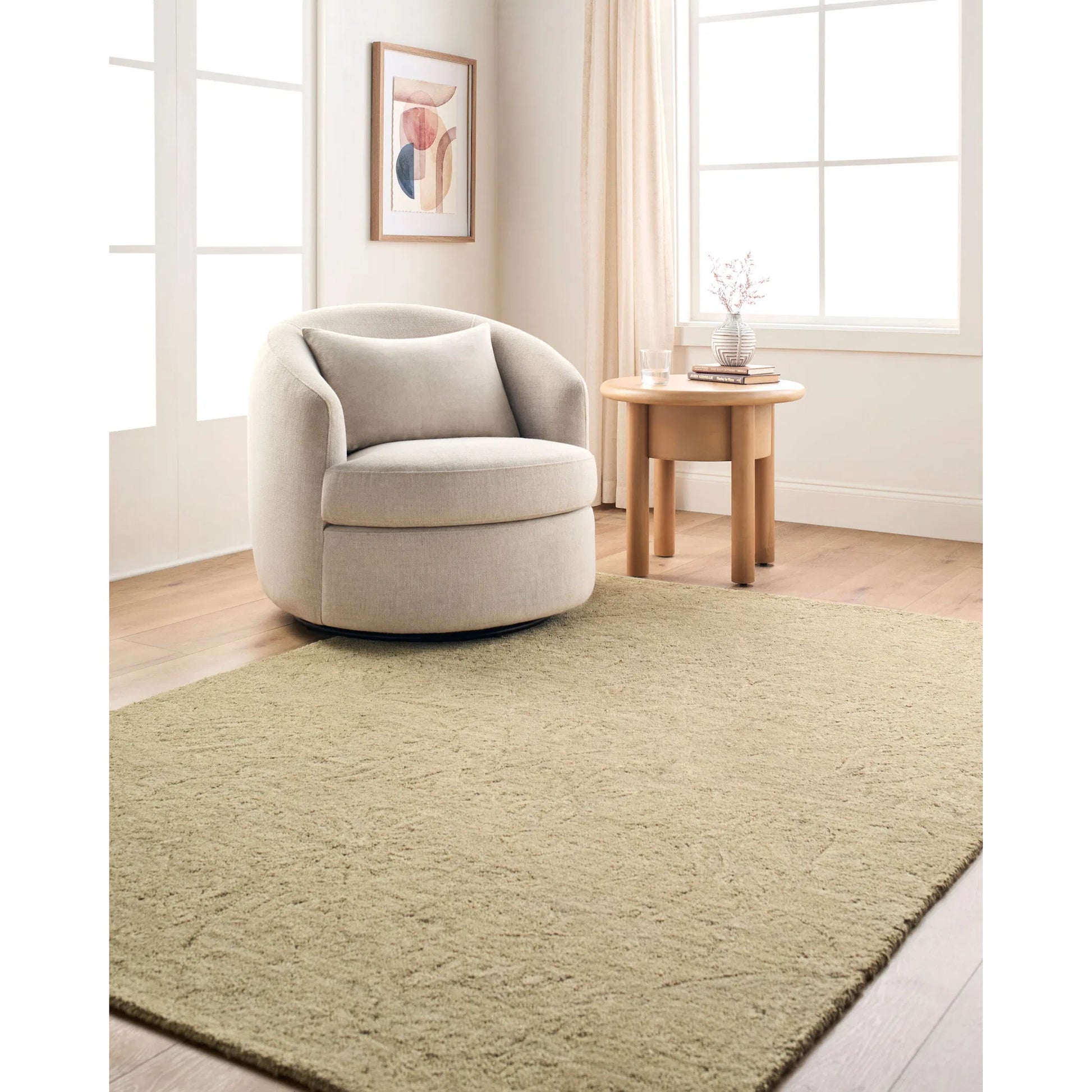 The Neutral Edit RZNE-2301 Rug by Rachel Zoe x Livabliss. Made from wool in a unique style.