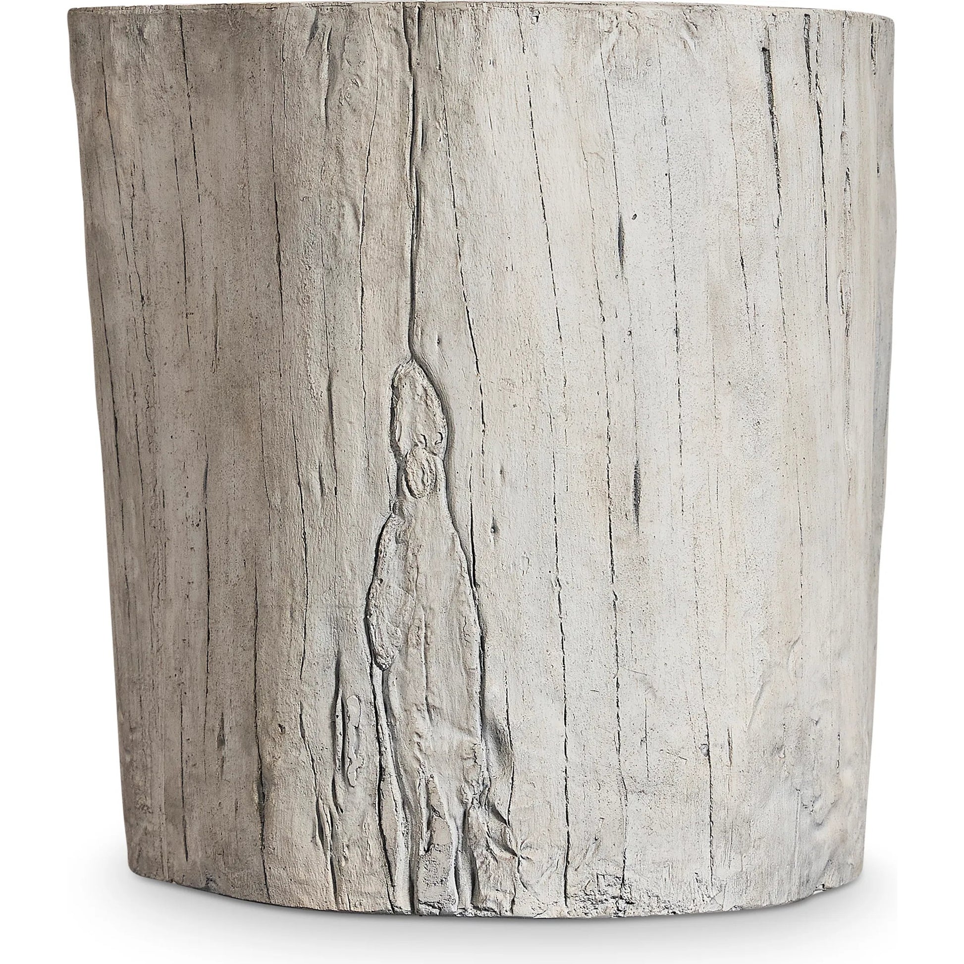 Bois Side Table by Bernhardt in beige, tan. Made from resin in a unique style.