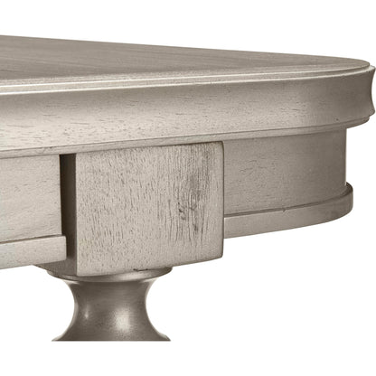 Morrissey Oldham Extendable Dining Table by A.R.T. Furniture in silver and bezel. Made from parawood solids, primavera veneers in a transitional style.