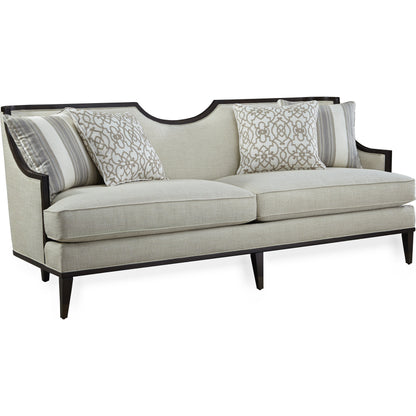 Harper Ivory Sofa by A.R.T. Furniture in ivory and mink. Made from fabric in a transitional style.