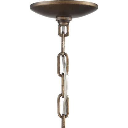 Luca Single-Light Rattan 3-Tier Chandelier by Lumanity in hand painted bronze. Made from iron, natural rattan in a coastal style.