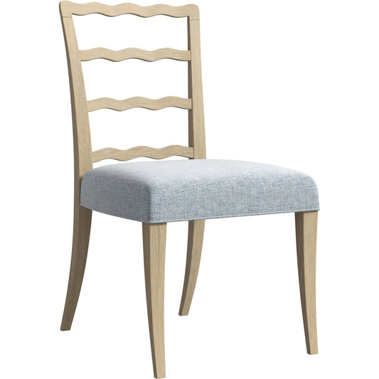 Haven Ladderback Side Chair (Set of 2) by A.R.T. Furniture in sun oak. Made from parawood solids, oak veneer in a unique style.