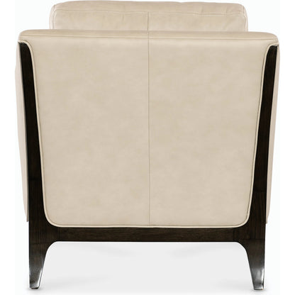 Sophia Chair by Hooker Furniture in rich cathedral cherry. Made from unique in a modern style.