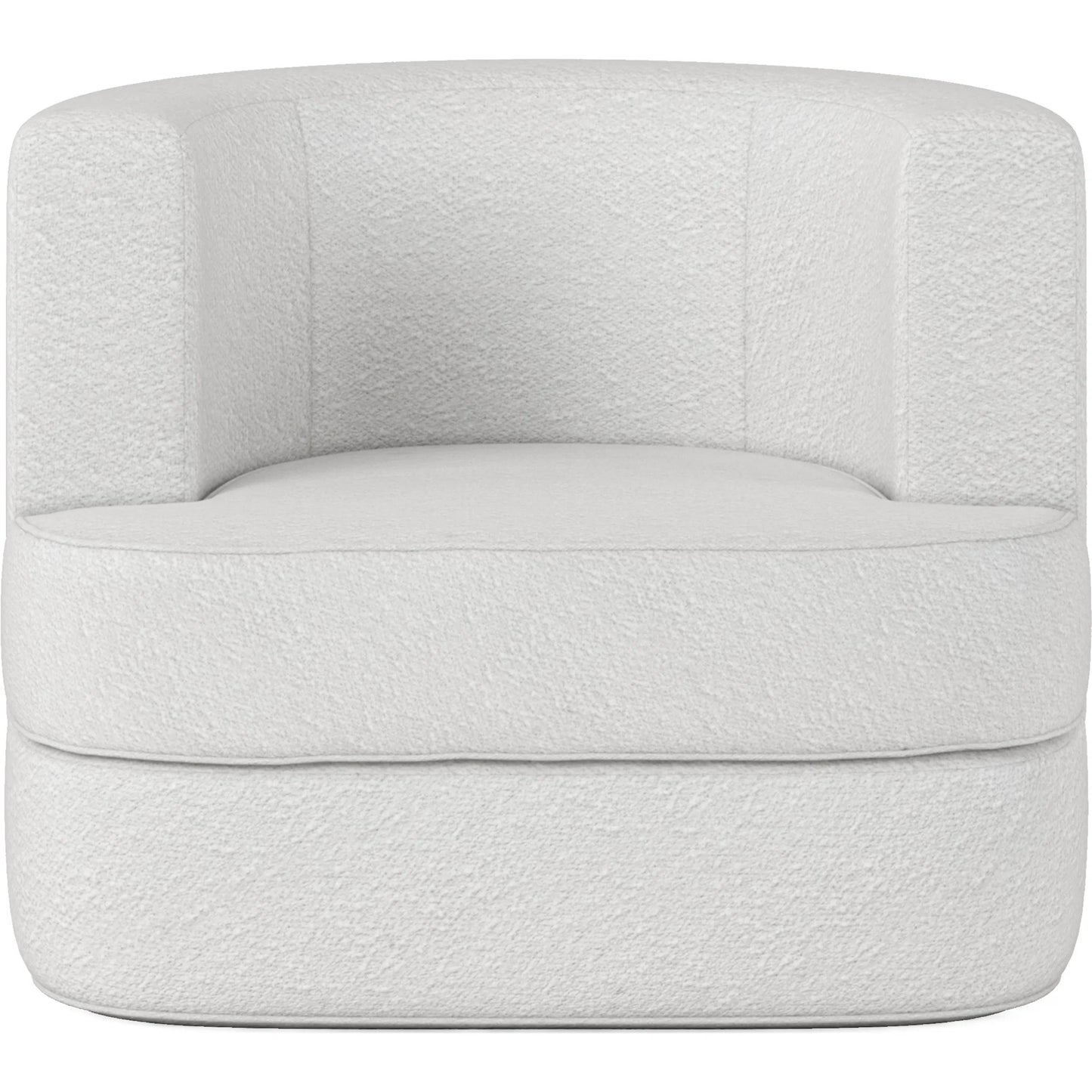 004 SI-2263383 | Additional Silo | Cassat Swivel Chair by A.R.T. Furniture in white and okla snow, washed oak. Made from parawood solids with ash embossing, foam, fabric in a transitional style.