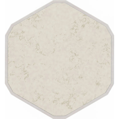 Mezzanine Spot Table by A.R.T. Furniture in dove gray. Made from parawood, poplar solids, mirror in a modern style.