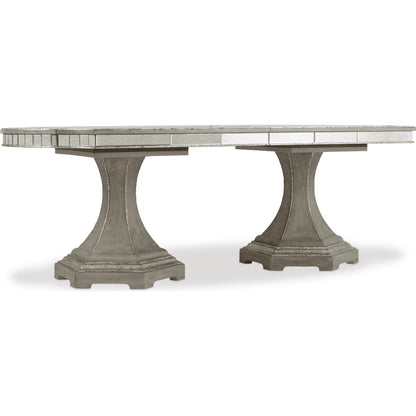 Sanctuary Dining Table by Hooker Furniture in epoque. Made from oak veneers, resin, mirror in a modern style.